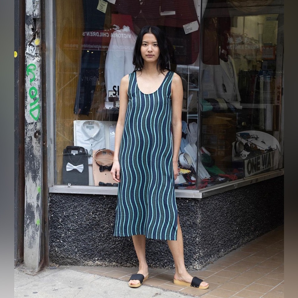 Ilana Kohn Roxie Dress in Waves, Small